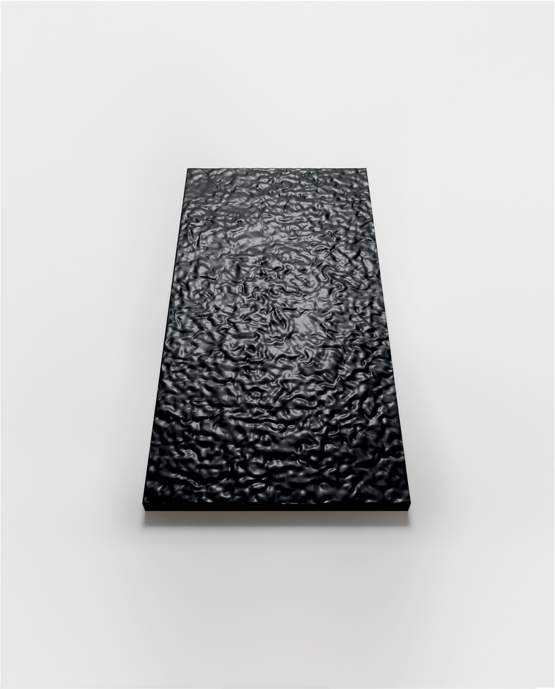 Press kit | 1177-17 - Press release | Glint - Ceramiche Refin - Product - Glint Variation 30x60cm, a single piece of art produced in a limited edition of 99 pieces and delivered with a numbered certificate of authenticity - Photo credit: Courtesy Ceramiche Refin