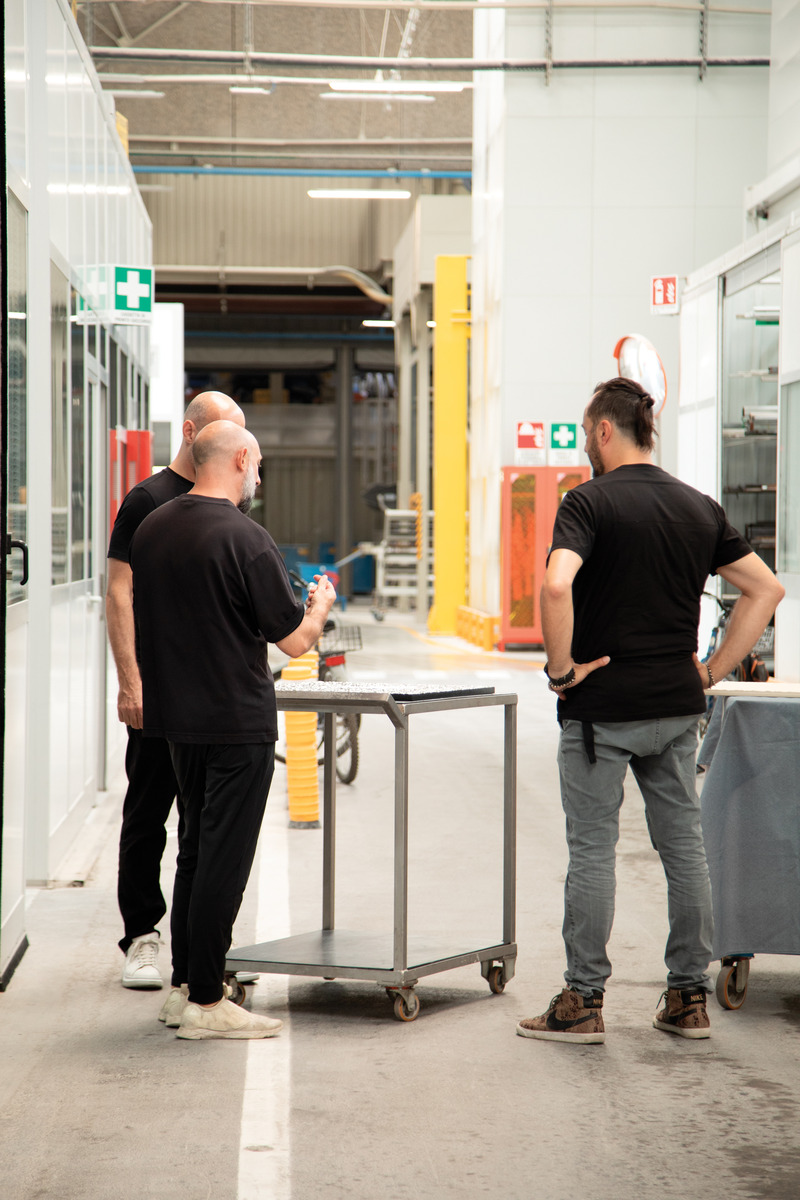 Press kit | 1177-17 - Press release | Glint - Ceramiche Refin - Product - The experimental journey behind Glint Variation: Quayola at Ceramiche Refin<span></span> - Photo credit: Courtesy Ceramiche Refin