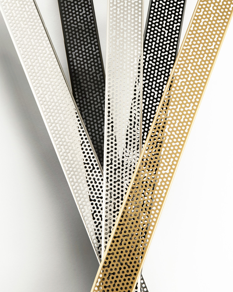 Dossier de presse | 7637-01 - Communiqué de presse | Infinity Drain® and Gensler Unveil Visually Stunning Linear Drain Design Inspired by the Science of Adhesion - Infinity Drain - Produit - Crédit photo : Infinity Drain<br>