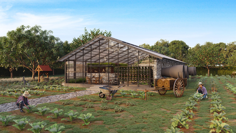 Press kit | 661-85 - Press release | World Architecture Festival 2024 – Day Two Winners of International Architectural Awards Announced - World Architecture Festival (WAF) - Competition - AGRITECTURE by tHE gRID Architects - Photo credit: studio flame birds