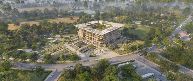 Press kit | 661-85 - Press release | World Architecture Festival 2024 – Day Two Winners of International Architectural Awards Announced - World Architecture Festival (WAF) - Competition - Tatamá Hospital by aRE Arquitectura en estudio, OPUS diseño arquitectura paisaje, ABALARK - Photo credit: aRE Arquitectura en estudio, OPUS diseño arquitectura paisaje, ABALARK