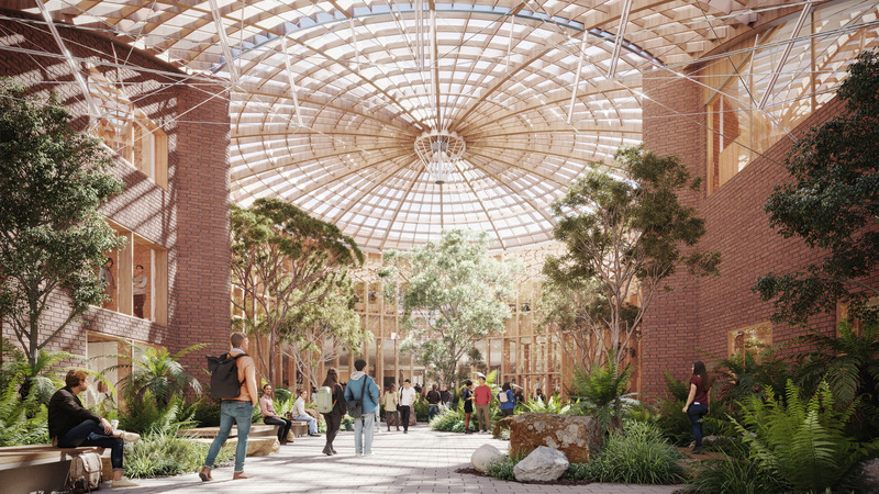 Press kit | 661-85 - Press release | World Architecture Festival 2024 – Day Two Winners of International Architectural Awards Announced - World Architecture Festival (WAF) - Competition - ​University of Tasmania Forestry Building by Woods Bagot - Photo credit: Woods Bagot