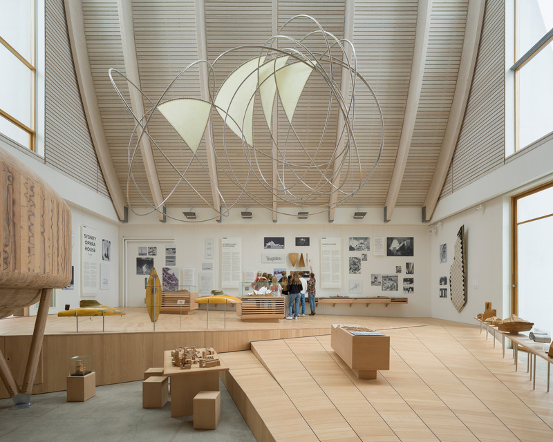 Press kit | 661-85 - Press release | World Architecture Festival 2024 – Day Two Winners of International Architectural Awards Announced - World Architecture Festival (WAF) - Competition -  Highly Commended - “Sydney Opera House - A beautiful idea” exhibition at Utzon Center Aalborg  by JAC studios - Photo credit: Hampus Berndtson