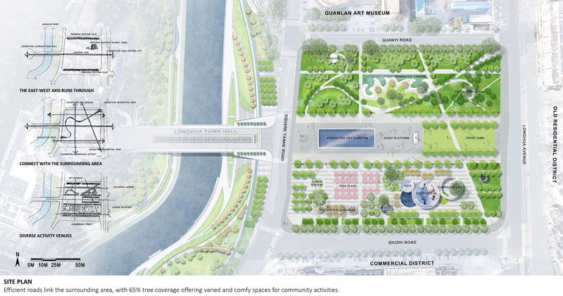 Press kit | 661-85 - Press release | World Architecture Festival 2024 – Day Two Winners of International Architectural Awards Announced - World Architecture Festival (WAF) - Competition - <p>Landscape of the Year - Winner</p><p style="">Regeneration Of Vitality——Shenzhen Guanlan Riverside Plaza by LAY-OUT Planning Consultants Co., Ltd.<br style=""></p> - Photo credit: LAY-OUT Planning Consultants Co., Ltd._SITE PLAN 
