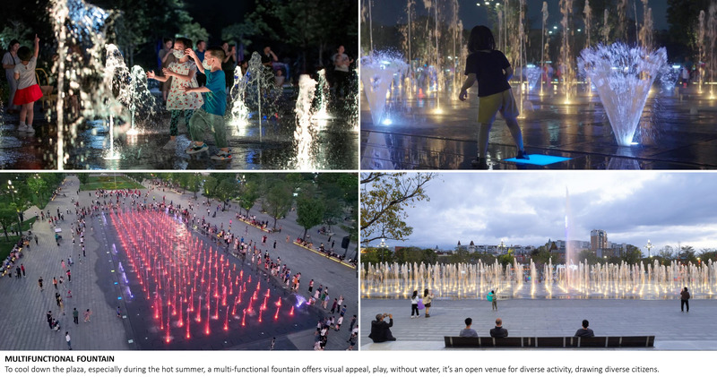 Press kit | 661-85 - Press release | World Architecture Festival 2024 – Day Two Winners of International Architectural Awards Announced - World Architecture Festival (WAF) - Competition -  <p>Landscape of the Year - Winner</p><p>Regeneration Of Vitality——Shenzhen Guanlan Riverside Plaza by LAY-OUT Planning Consultants Co., Ltd. MULTIFUNCTIONAL FOUNTAIN<br></p>  - Photo credit: LAY-OUT Planning Consultants Co., Ltd.