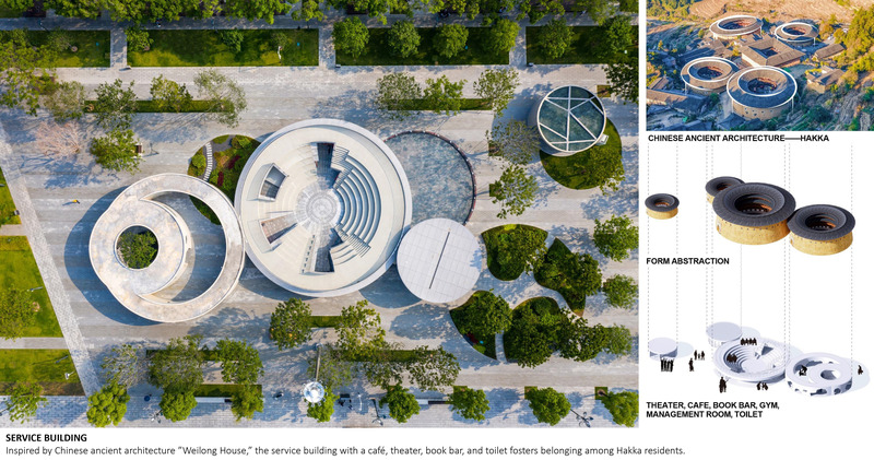 Press kit | 661-85 - Press release | World Architecture Festival 2024 – Day Two Winners of International Architectural Awards Announced - World Architecture Festival (WAF) - Competition - <p>Landscape of the Year - Winner</p><p style="">Regeneration Of Vitality——Shenzhen Guanlan Riverside Plaza by LAY-OUT Planning Consultants Co., Ltd. </p><p style="">SERVICE BUILDING<br style=""></p> - Photo credit: LAY-OUT Planning Consultants Co., Ltd