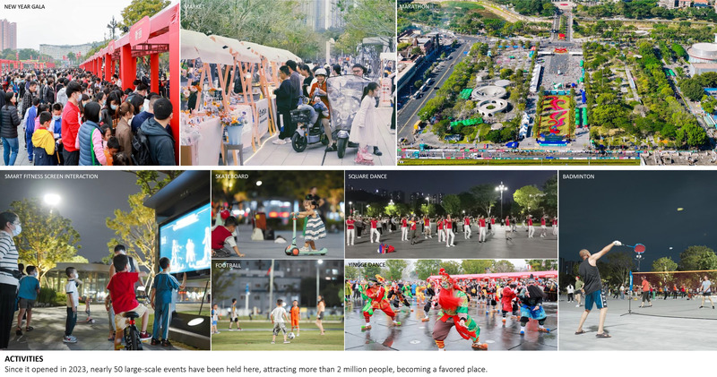 Press kit | 661-85 - Press release | World Architecture Festival 2024 – Day Two Winners of International Architectural Awards Announced - World Architecture Festival (WAF) - Competition -  <p>Landscape of the Year - Winner</p><p>Regeneration Of Vitality——Shenzhen Guanlan Riverside Plaza by LAY-OUT Planning Consultants Co., Ltd.</p><p>ACTIVITIES</p>  - Photo credit: LAY-OUT Planning Consultants Co., Ltd.