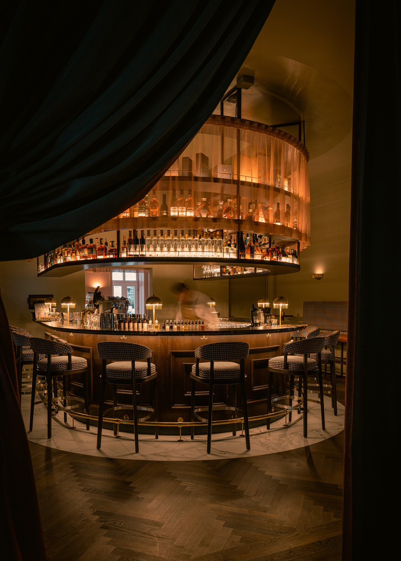 Press kit | 7625-01 - Press release | Grand Hotel Straubinger - BWM Designers & Architects - Commercial Interior Design - Bar - Photo credit: Ana Barros 