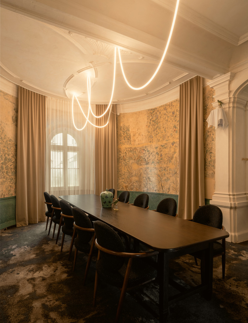 Press kit | 7625-01 - Press release | Grand Hotel Straubinger - BWM Designers & Architects - Commercial Interior Design - Private Dining - Photo credit: Ana Barros 