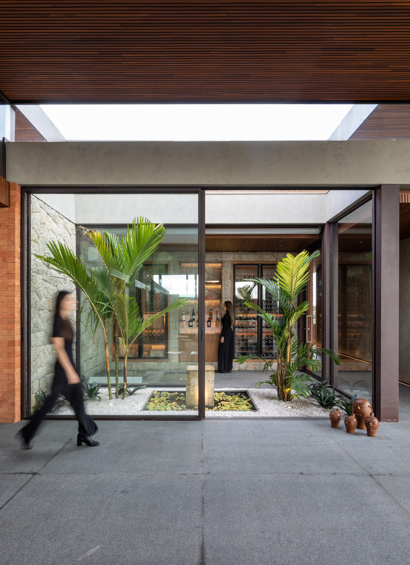 Dossier de presse | 7563-02 - Communiqué de presse | GM House - Padovani Arquitetos - Architecture résidentielle - Crédit photo : Evelyn Müller