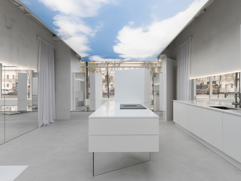 Press kit | 2247-13 - Press release | Maria X Maxim Kashin: Designing an Authorial Interior for the Flagship Showroom of Maria Company - Maxim Kashin Architect - Commercial Interior Design - Maria X Maxim Kashin 2024 - Photo credit: Inna Kablukova