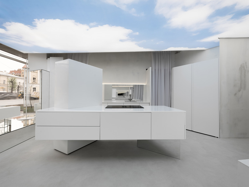Press kit | 2247-13 - Press release | Maria X Maxim Kashin: Designing an Authorial Interior for the Flagship Showroom of Maria Company - Maxim Kashin Architect - Commercial Interior Design - Maria X Maxim Kashin 2024 - Photo credit: Inna Kablukova