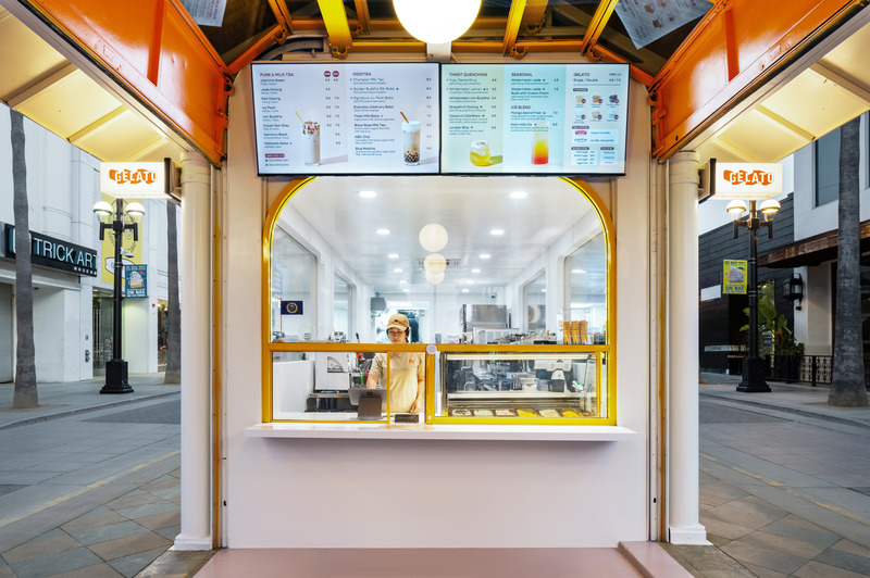 Dossier de presse | 4369-04 - Communiqué de presse | Odd One Out: Reinvigorating a Destination with a Colorful Brand Adaption - Wick Architecture & Design / LAND Design Studio - Design d’intérieur commercial - Interior View - Crédit photo : Here and Now Agency