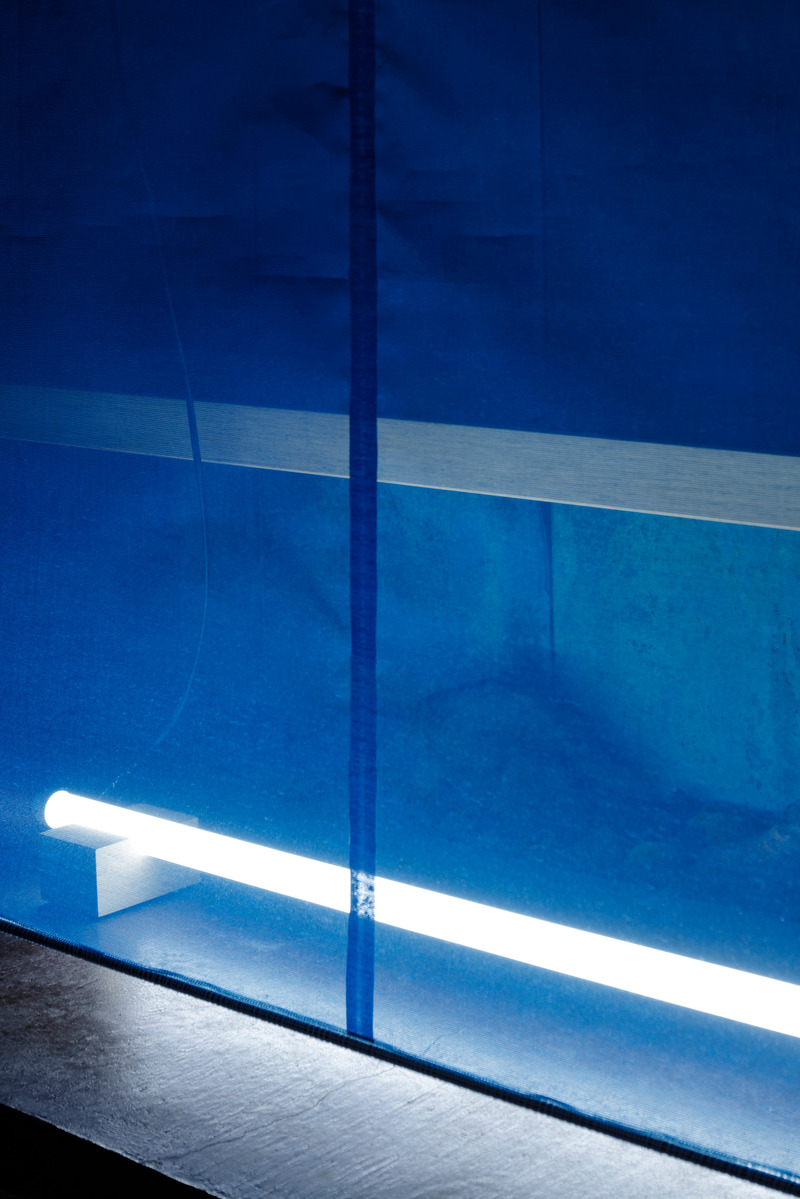 Press kit | 7629-01 - Press release | Suetomi AoQ Cafe Stand - Ryohei Tanaka / G ARCHITECTS STUDIO - Commercial Architecture - Detail of screen_01 - Photo credit: Daisuke Shima