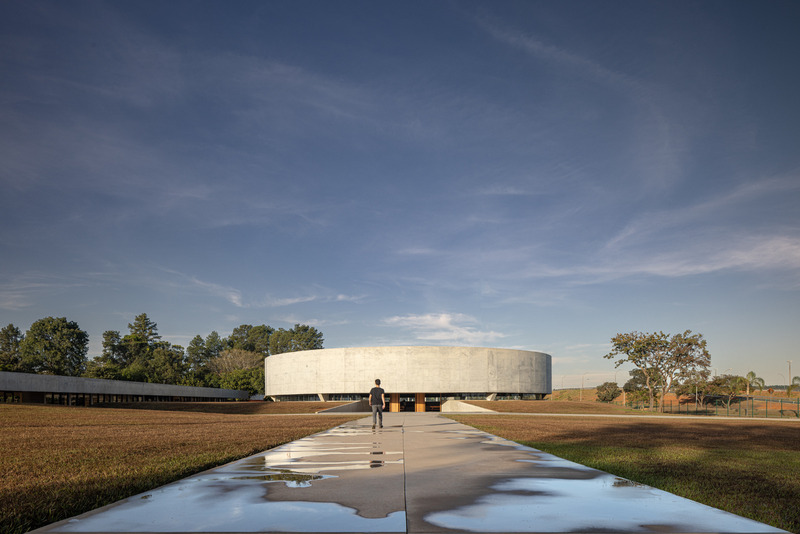 Press kit | 7541-02 - Press release | Architecture Hunter Awards 2024 Winners Announcement: Celebrating Global Creativity and Innovation in Architecture and Design - Architecture Hunter - Competition - Architecture/Institutional Facilities: Church of the Holy Family by ARQBR Arquitetura e Urbanismo - Photo credit: © Joana França