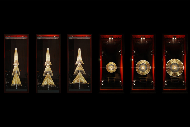Dossier de presse | 5830-02 - Communiqué de presse | L’œuvre de HAKUTEN, « La beauté intérieure », remporte le prix de la Vitrine de l’année aux FRAME Awards 2024 - Hakuten Corporation - Art -  Japanese Kinetic Art  - Crédit photo :  Ippei Suzuki 