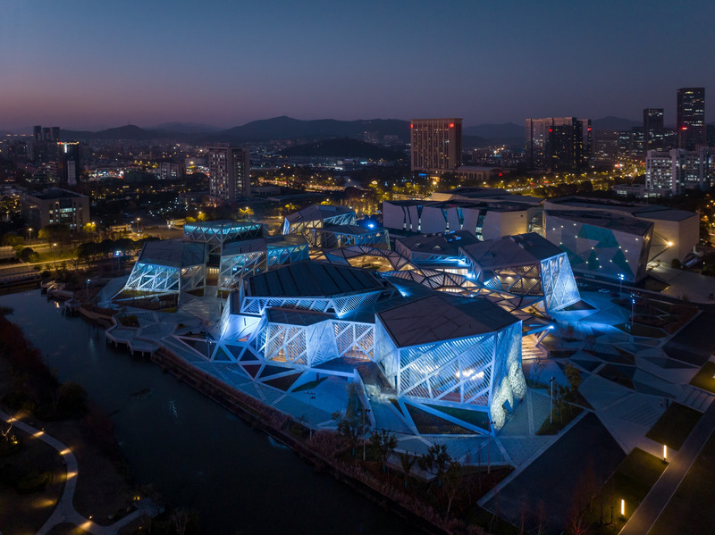 Press kit | 7501-06 - Press release | LIT Lighting Design Awards 2024 Winners Revealed, and Theater Lighting Icon Allen Lee Hughes Honored with Lifetime Achievement Award - 3C Awards - Competition - Zhoushan Ocean Cultural Center: A Beacon of Maritime Culture. Ning Field Lighting Design Corp., Ltd. - Photo credit: Zhou Li