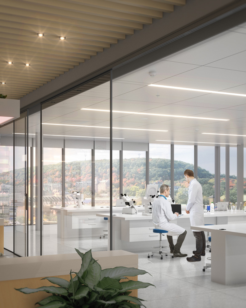 Press kit | 1387-12 - Press release | Montreal Chest Institute Rehabilitation Project Multi-Awarded at the World Architecture Festival in Singapore - NEUF architect(e)s - Institutional Architecture - Photo credit: NEUF architect(e)s