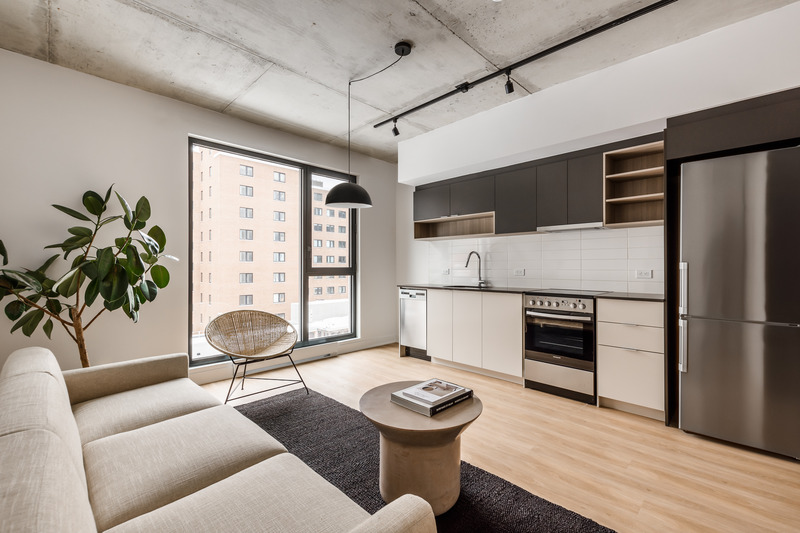 Press kit | 880-22 - Press release | Le Petit Laurent - MU Architecture - Residential Architecture - Interior 1 - Photo credit: Alexandre Parent