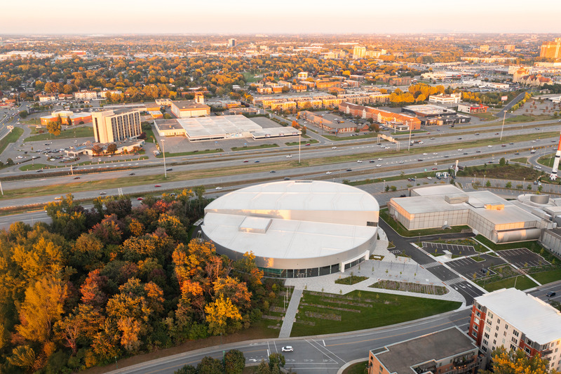 Press kit | 1303-25 - Press release | Laval’s Aquatic Complex: A Dynamic Space Centered Around its Community and Tomorrow’s Athletes - Sid Lee Architecture - Institutional Architecture - Photo credit: David Boyer