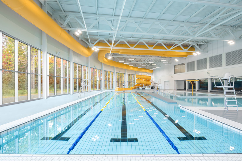 Press kit | 1303-25 - Press release | Laval’s Aquatic Complex: A Dynamic Space Centered Around its Community and Tomorrow’s Athletes - Sid Lee Architecture - Institutional Architecture - Photo credit: David Boyer
