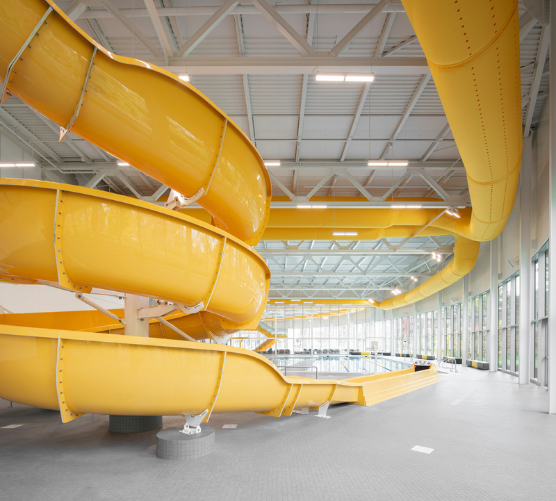 Press kit | 1303-25 - Press release | Laval’s Aquatic Complex: A Dynamic Space Centered Around its Community and Tomorrow’s Athletes - Sid Lee Architecture - Institutional Architecture - Photo credit: David Boyer
