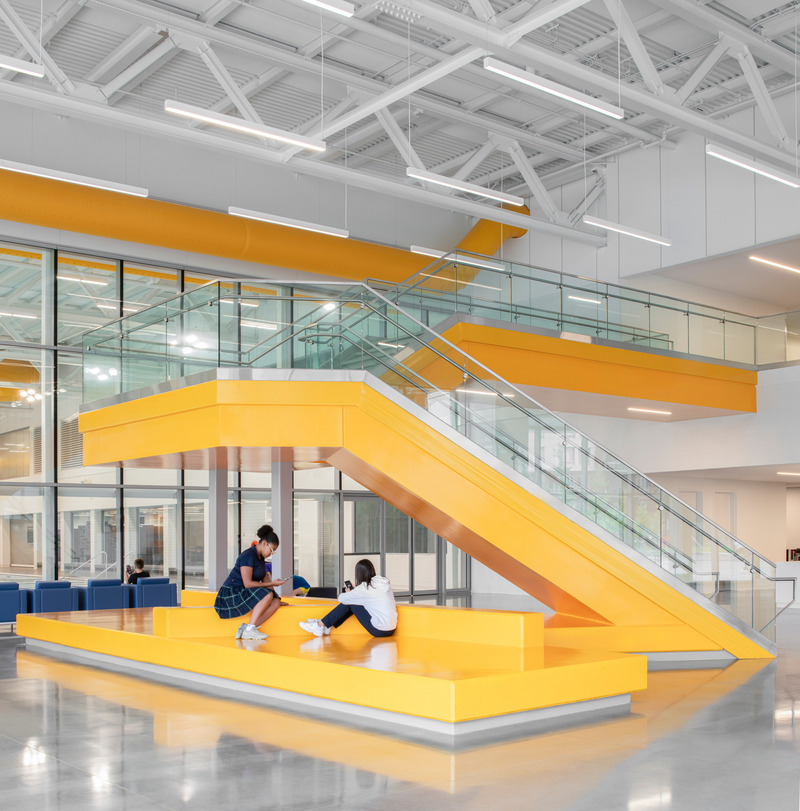 Press kit | 1303-25 - Press release | Laval’s Aquatic Complex: A Dynamic Space Centered Around its Community and Tomorrow’s Athletes - Sid Lee Architecture - Institutional Architecture - Photo credit: David Boyer