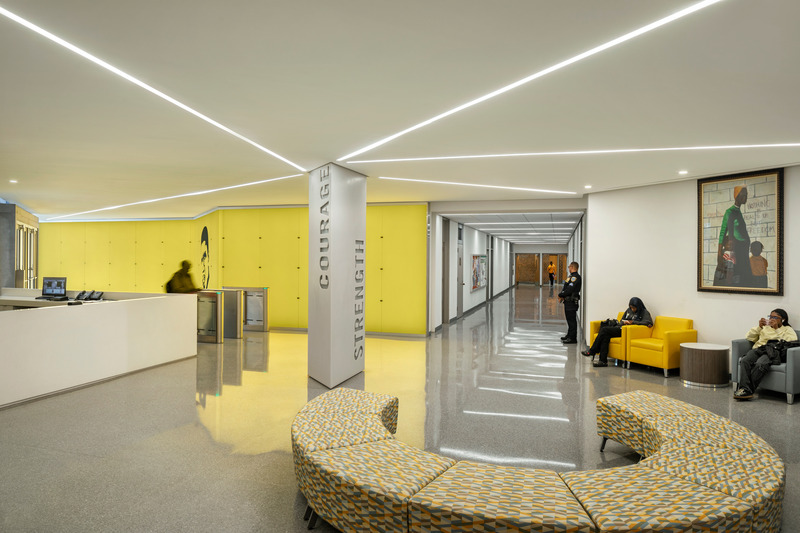 Dossier de presse | 2353-07 - Communiqué de presse | New Student Commons Pays Homage to Civil Rights Leader - ikon.5 architects - Architecture institutionnelle - Crédit photo : James Ewing