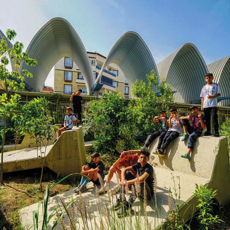 Dossier de presse | 4709-15 - Communiqué de presse | Dezeen Awards 2024 architecture winners announcement - Dezeen - Concours - The Taiwan-Reyhanli Centre for World Citizens by studio cho turkey - Crédit photo : studio cho turkey