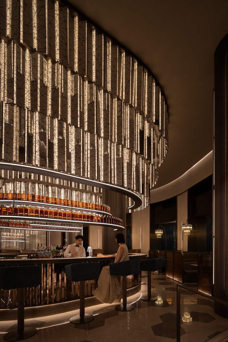 Dossier de presse | 3531-14 - Communiqué de presse | Crystal Orange Hotel, Shanghai Zhongshan Park - Vermilion Zhou Design Group - Design d’intérieur commercial - Crédit photo : Jian Quan Wu
