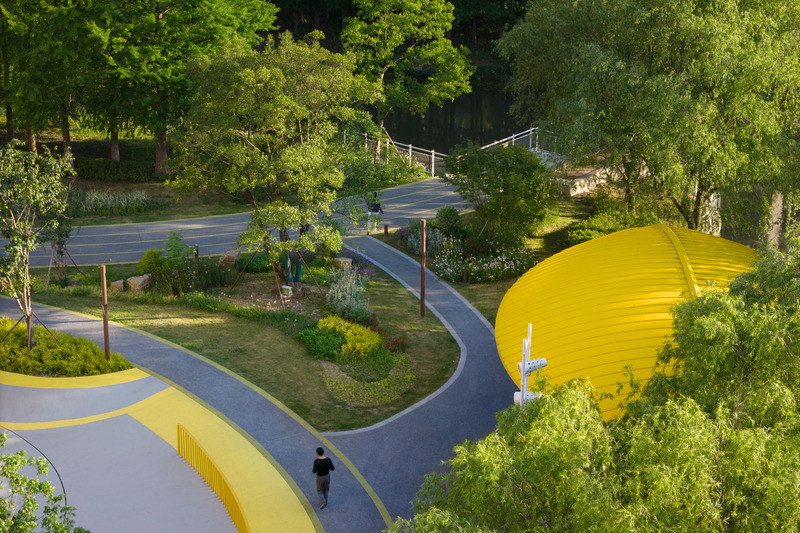 Dossier de presse | 7643-01 - Communiqué de presse | Le Parc de l'orchestre - SoBA - Architecture de paysage - Crédit photo : Holi