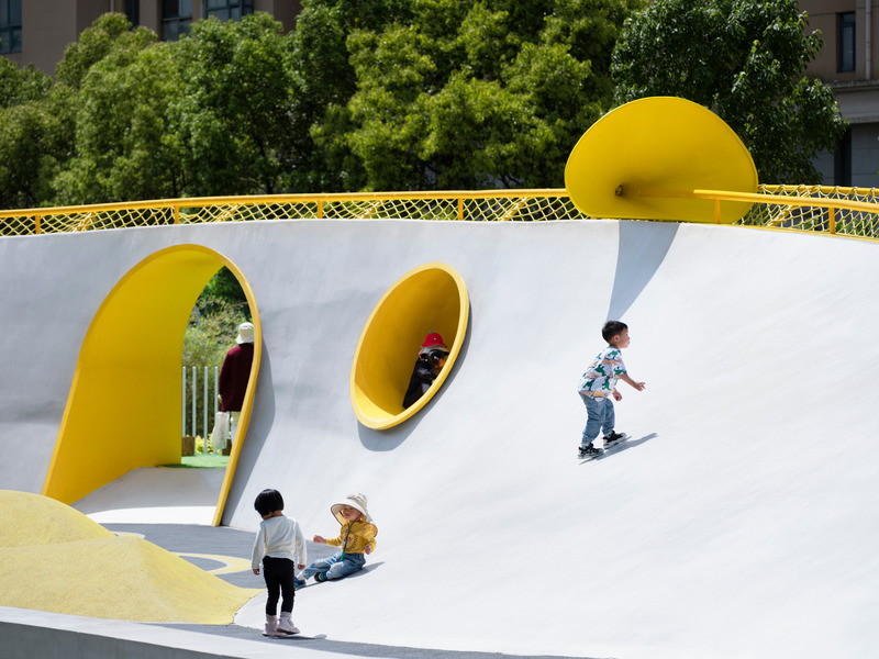 Dossier de presse | 7643-01 - Communiqué de presse | Le Parc de l'orchestre - SoBA - Architecture de paysage - Crédit photo : Holi