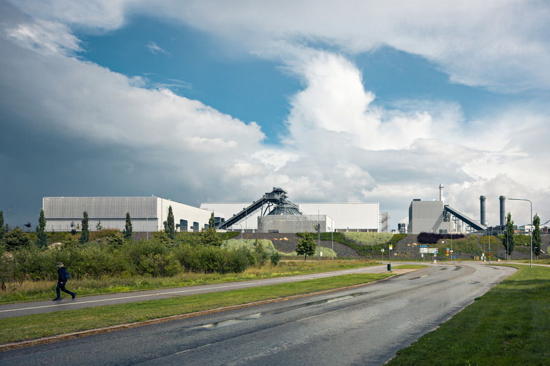 Dossier de presse | 5706-03 - Communiqué de presse | Vuosaari Bioenergy Heating Plant - Kivinen Rusanen Architects - Architecture industrielle - Bioenergy Heating Plant seen from the West - Crédit photo : Tuomas Kivinen