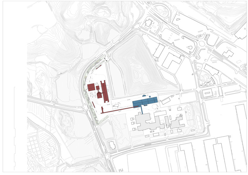 Dossier de presse | 5706-03 - Communiqué de presse | Vuosaari Bioenergy Heating Plant - Kivinen Rusanen Architects - Architecture industrielle - Site plan - Crédit photo : Kivinen Rusanen Architects