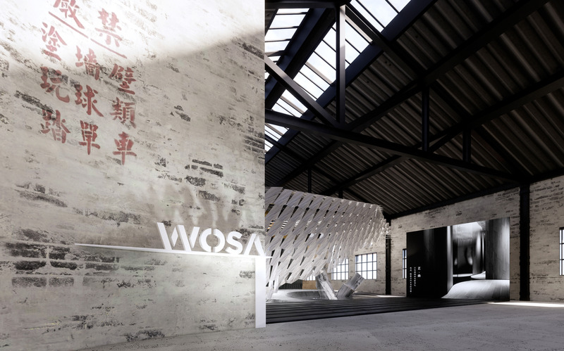 Press kit | 7645-01 - Press release | WOSA Sintered Stone Showroom - The Volks Design & Research Consulting Ltd. - Commercial Interior Design - Photo credit: The Volks Design Team