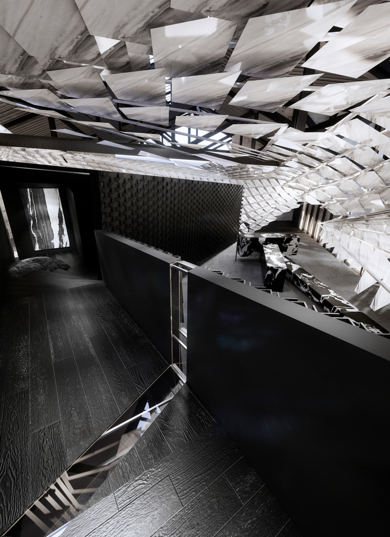 Press kit | 7645-01 - Press release | WOSA Sintered Stone Showroom - The Volks Design & Research Consulting Ltd. - Commercial Interior Design - Photo credit: The Volks Design Team