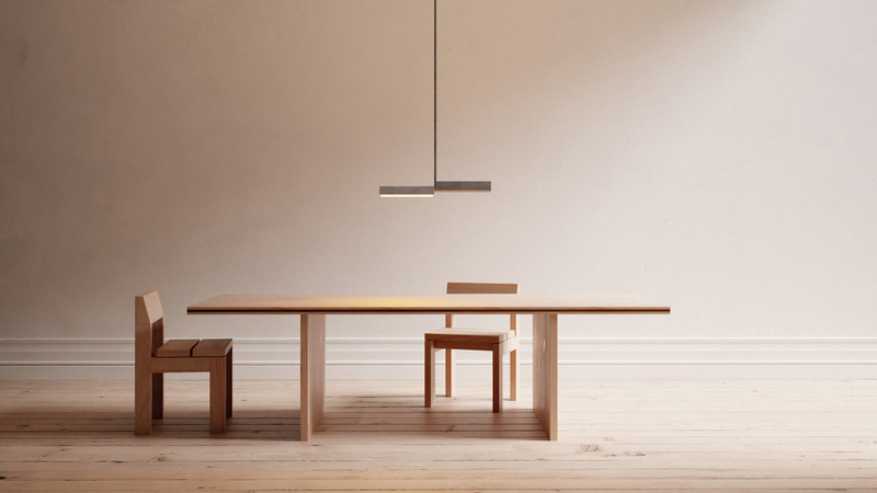 Press kit | 1619-10 - Press release | Lambert & Fils Introduces Ipoli: A Bright and Lively New Collection - Lambert & Fils - Lighting Design - <p class="">Ipoli 05, pendant, tumbled aluminum finish </p> - Photo credit: Darius Laprise