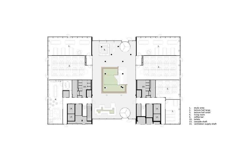 Dossier de presse | 3830-01 - Communiqué de presse | Le Langeveld Building - Paul de Ruiter Architects - Architecture institutionnelle - Crédit photo : Paul de Ruiter Architects