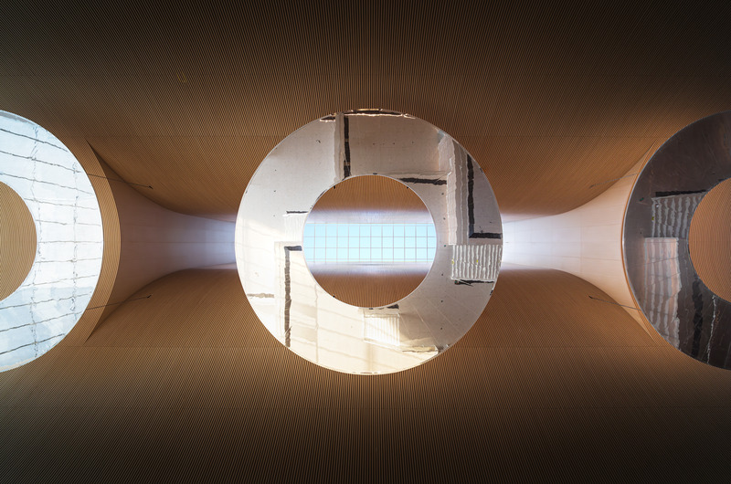 Press kit | 5204-03 - Press release | Hengqin Culture & Art Complex: A Beacon of Growth and a Bastion of Arts and Culture - Yunchao Xu/Atelier Apeiron - Commercial Architecture - Skylight and floating ring  - Photo credit: Hao Zhang