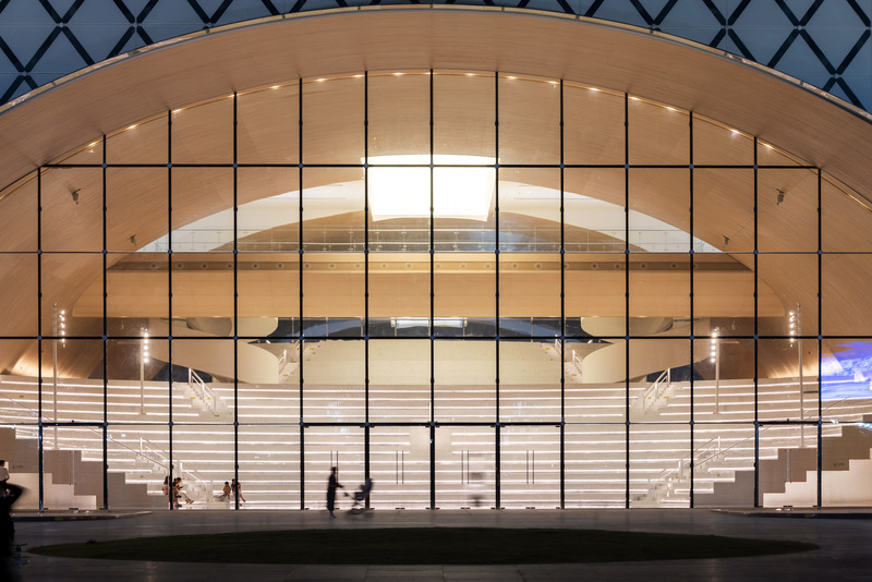 Press kit | 5204-03 - Press release | Hengqin Culture & Art Complex: A Beacon of Growth and a Bastion of Arts and Culture - Yunchao Xu/Atelier Apeiron - Commercial Architecture - Open theater  - Photo credit:  Hao Zhang 