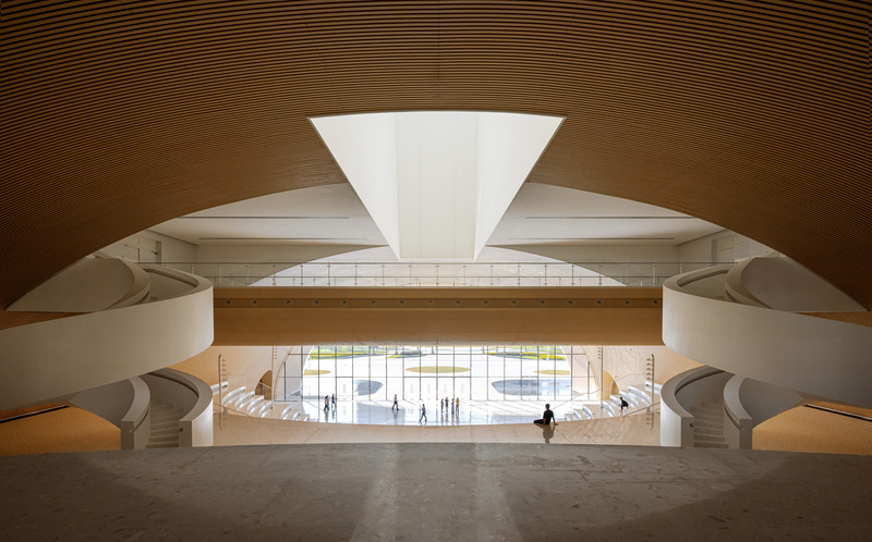 Press kit | 5204-03 - Press release | Hengqin Culture & Art Complex: A Beacon of Growth and a Bastion of Arts and Culture - Yunchao Xu/Atelier Apeiron - Commercial Architecture - Skylight in the performance center  - Photo credit:  Schran Image 