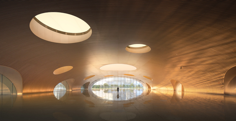 Press kit | 5204-03 - Press release | Hengqin Culture & Art Complex: A Beacon of Growth and a Bastion of Arts and Culture - Yunchao Xu/Atelier Apeiron - Commercial Architecture - Art exhibition hall  - Photo credit: Hao Zhang
