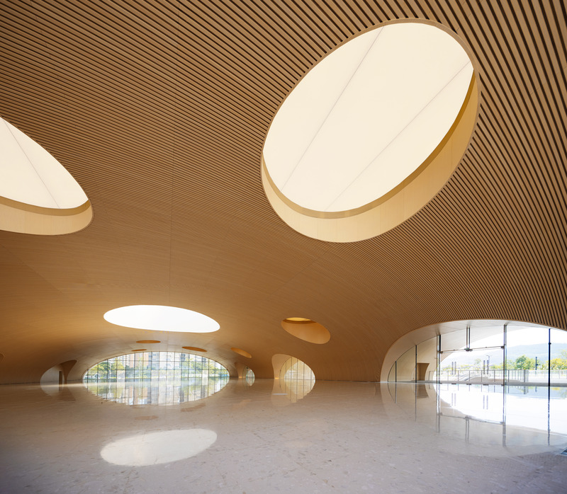 Press kit | 5204-03 - Press release | Hengqin Culture & Art Complex: A Beacon of Growth and a Bastion of Arts and Culture - Yunchao Xu/Atelier Apeiron - Commercial Architecture - Art exhibition hall  - Photo credit:  Schran Image 