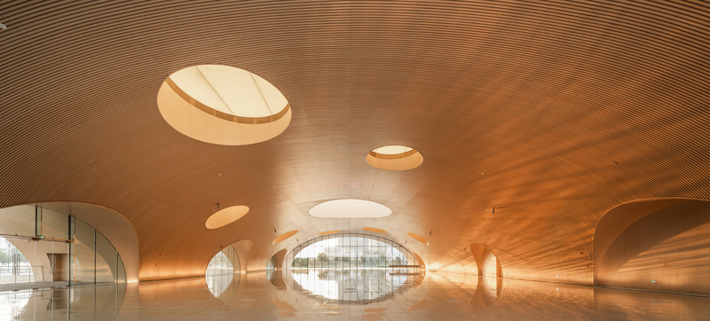 Press kit | 5204-03 - Press release | Hengqin Culture & Art Complex: A Beacon of Growth and a Bastion of Arts and Culture - Yunchao Xu/Atelier Apeiron - Commercial Architecture - Art exhibition hall  - Photo credit: Hao Zhang