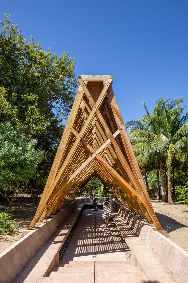 Press kit | 4200-01 - Press release | Orchid Pavilion for Casa Wabi - CCA | Bernardo Quinzaños - Landscape Architecture - Photo credit: Rafael Gamo