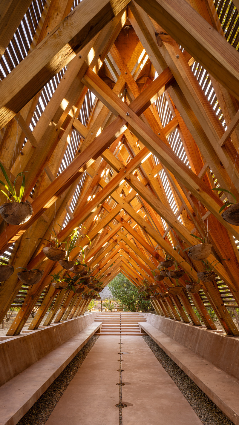 Press kit | 4200-01 - Press release | Orchid Pavilion for Casa Wabi - CCA | Bernardo Quinzaños - Landscape Architecture - Photo credit: Rafael Gamo