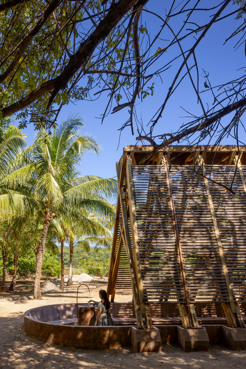 Press kit | 4200-01 - Press release | Orchid Pavilion for Casa Wabi - CCA | Bernardo Quinzaños - Landscape Architecture - Photo credit: Rafael Gamo