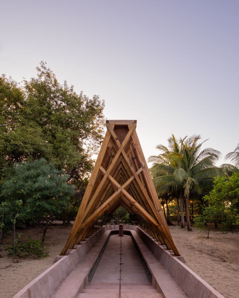 Press kit | 4200-01 - Press release | Orchid Pavilion for Casa Wabi - CCA | Bernardo Quinzaños - Landscape Architecture - Photo credit: Rafael Gamo