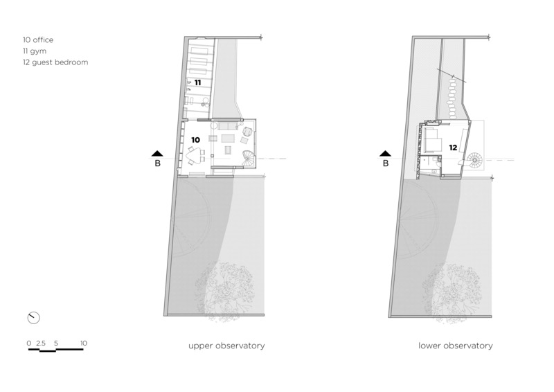 Press kit | 7673-01 - Press release | Itaúna House - Siqueira+Azul - Residential Architecture - Observatory Plan - Photo credit: Siqueira+Azul