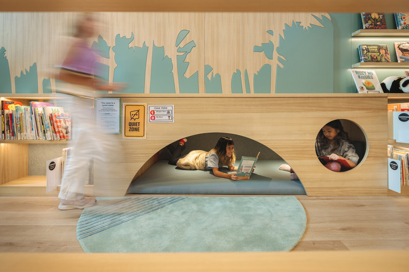 Dossier de presse | 7640-01 - Communiqué de presse | Children's Library at the Western Academy of Beijing - Studio Vapore - Architecture institutionnelle - Crédit photo : <p class="">Wu JianQuan</p>